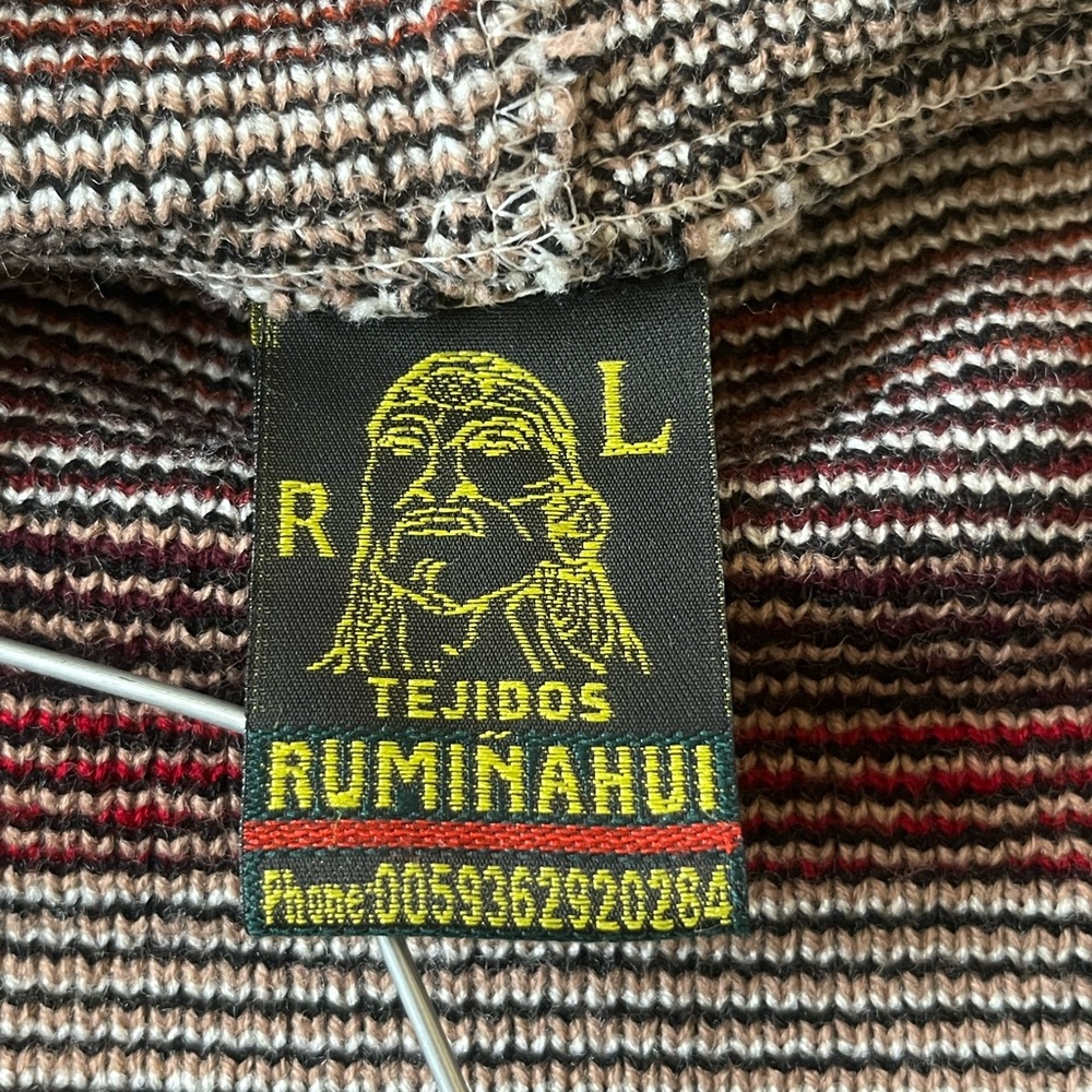 Men's Multicolor Patterned Sweater - Picture 4 of 4